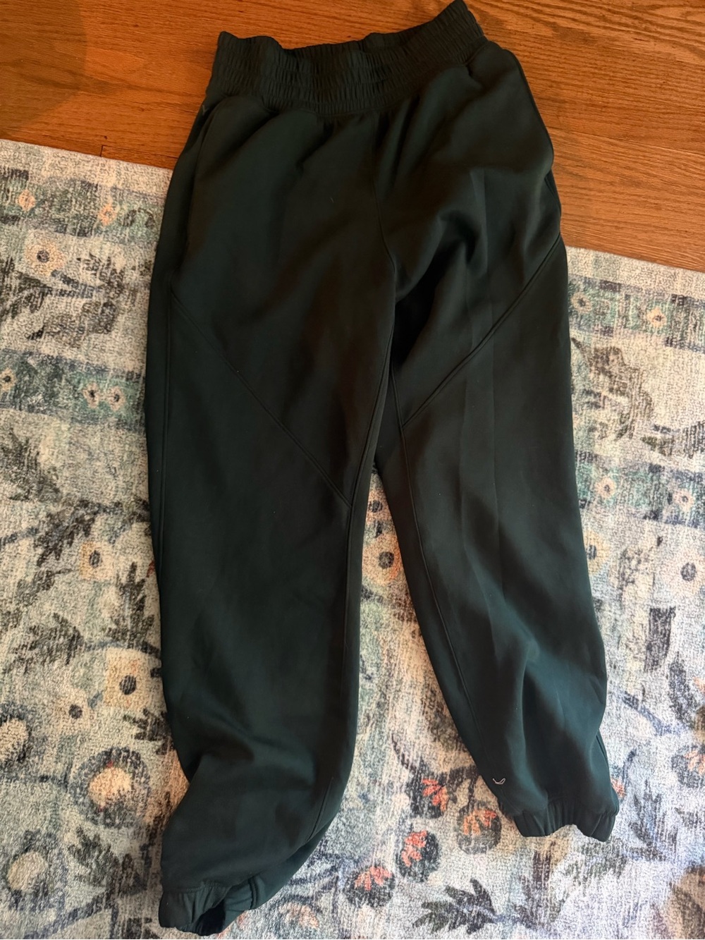 Abercrombie ypb NeoKnit Dark Green sweatpants Jogger Pants size small